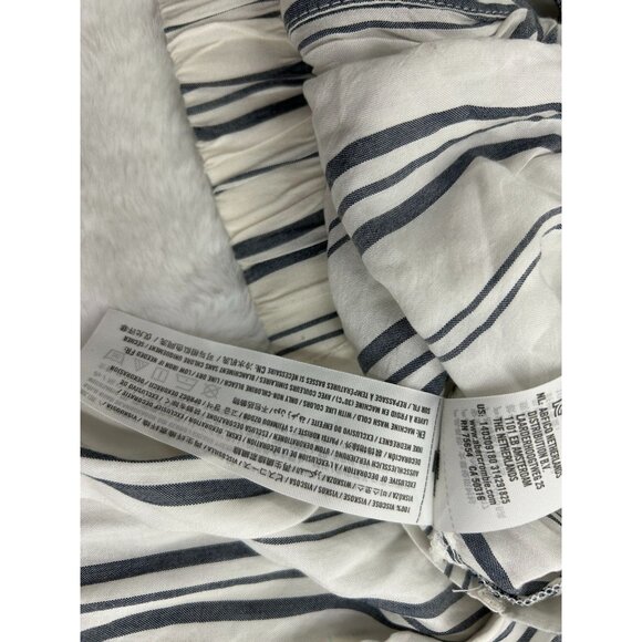 Abercrombie & Fitch Women's XS Long Sleeve Tie Front Button Up Shirt Women's - Picture 9 of 9